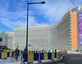 Straßensituation in Brüssel