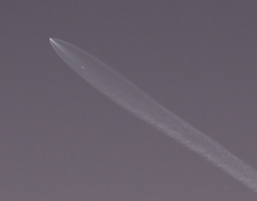 Starlink Satelliten werden ins All geschossen.