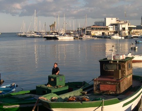 Der Hafen von Ampulien.