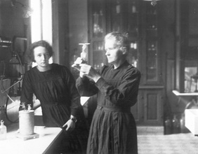 Marie Curie und Tochter