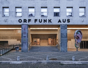 Eingang des ORF Funkhauses