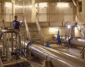 Mitarbeiter von Wiener Wasser, Steuerzentrale Wiener Wasser