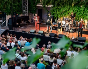 Konzert und Publikum bei Glatt & Verkehrt 2016, Winzer Krems