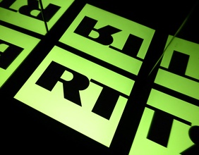 Logo von RT (Russia Today)