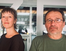 Susi Rogenhofer und Marcel Fink