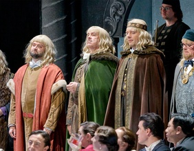 "Tannhäuser und der Sängerkrieg auf Wartburg", Szenenausschnitt