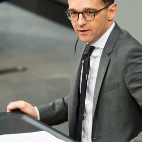 AFP/DPA/SEBASTIAN GOLLNOW Heiko Maas