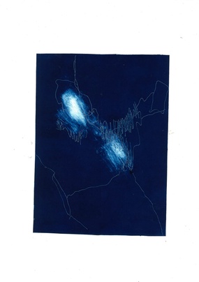 NATHALIE KRÖLL Grafik "fields of no memory"