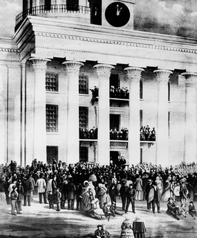 Inauguration, 1861