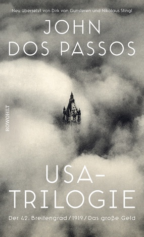Buchcover John Dos Passos, USA-Trilogie