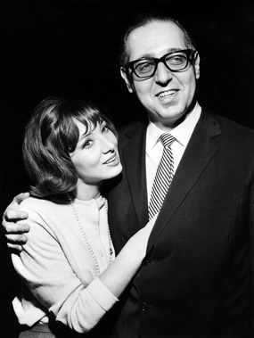 PICTUREDESK.COM/ULLSTEIN BILD/HEINZ KÖSTER Georg Kreisler und Topsy Küppers, 1967