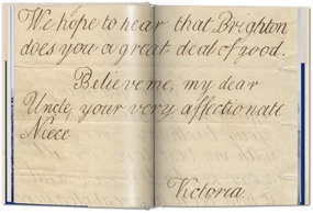 Handschrift Königin Victoria