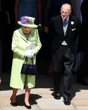 Queen Elizabeth und Prinz Philip, 2018