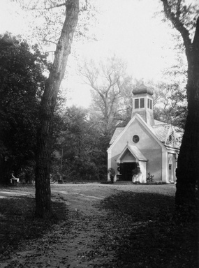 Kirche Maria Grün in der Freudenau, um 1930