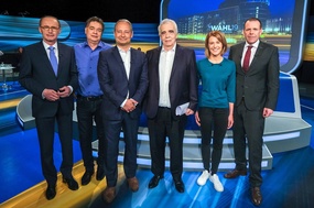 ORF/Hans Leitner Die österreichischen Spitzenkandidat/innen zur EU-Wahl