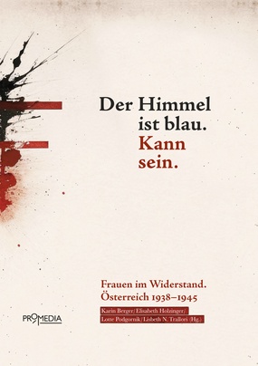PROMEDIA VERLAG Buchumschlag "Der Himmel ist blau. Kann sein."