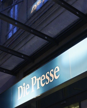 Presse-Eingang