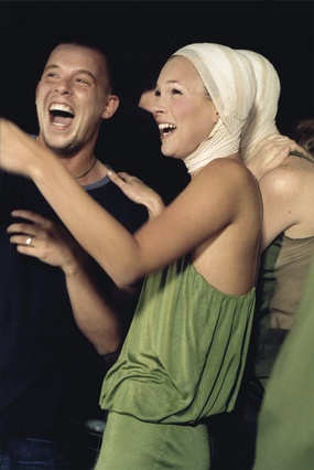 Alexander McQueen und Kate Moss 