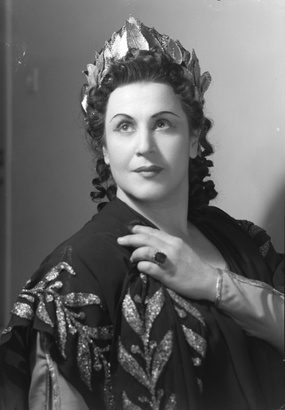 Hilde Zadek an der Wiener Staatsoper, 1956