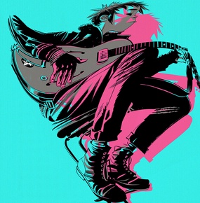 JAMIE HEWLETT Gorillaz Pack Shot