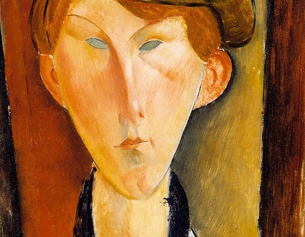 DETROIT INSTITUTE OF ARTS/BRIDGEMAN IMAGES Junger Mann mit Mütze, 1918