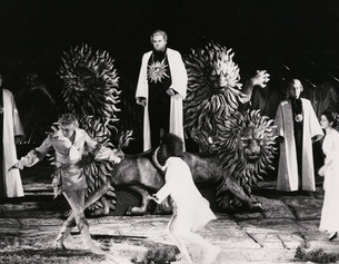 PICTUREDESK.COM/BRANDSTAETTER IMAGES/BARBARA PFLAUM Martti Talvela in "Der Zauberflöte", 1978