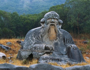 Statue des Philosoph Laozi