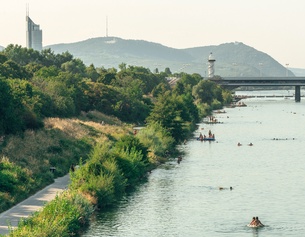 Donauinselansicht