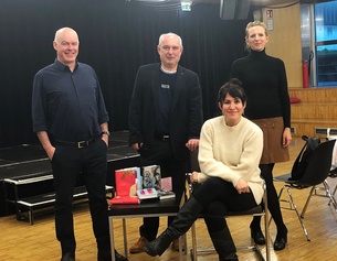 ORF Robert Weichinger, Klaus Kastberger, Vea Kaiser und Julia Zarbach