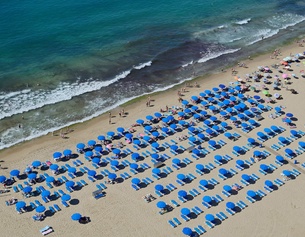 Strand in Benidorm