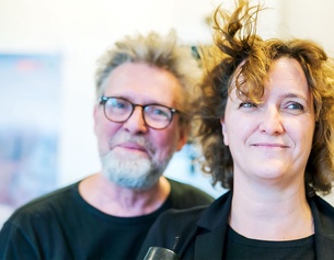 ORF/URSULA HUMMEL-BERGER Christian Scheib und Elke Tschaikner