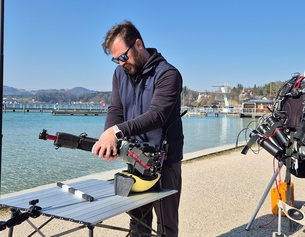 Forschungstauchgang im Attersee