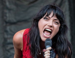 AFP/SUZANNE CORDEIRO Sharon Van Etten