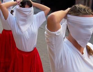 Protest gegen Gewalt an Frauen 