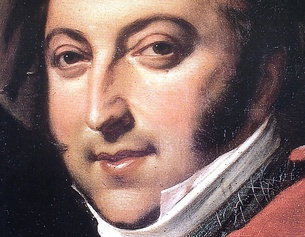 Porträt von Gioachino Rossini
