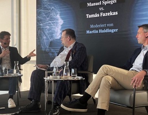 Manuel Spiegel vs. Tamás Fazekas mit Martin Haidinger