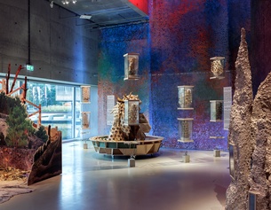 FUNGI: Anarchist Designers / Feifei Zhou (CN), Anna Tsing (US) - Ausstellungsansicht