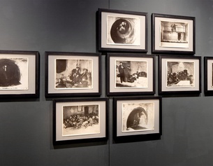 "Sozialreportage als Medienspektakel", Ausstellungsansicht 