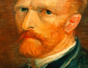 Van Gogh, Selbstbildnis, um 1884/85