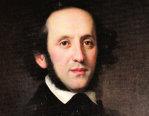 Ein Gemälde von Felix Mendelssohn Bartholdy
