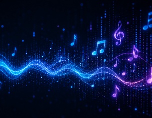 KI-generiertes Bild zum Thema Musik