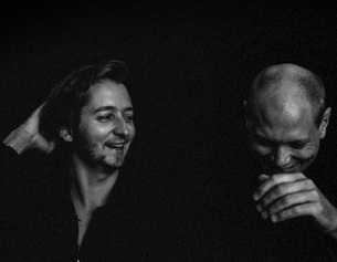 Rechts Jörg Leichtfried und Dominik Fuss