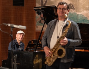 Oliver Kent und Herwig Gradischnig im ORF Radiokulturhaus
