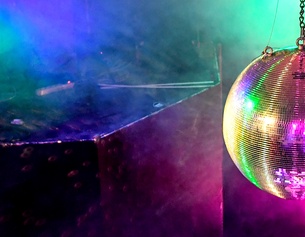Discokugel, Lichtspiele