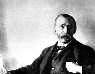 AP Alfred Nobel, Reproduktion eines Ölgemäldes