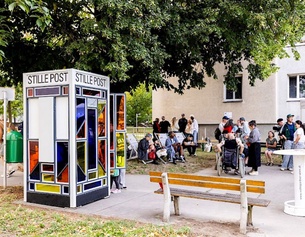 Audio-Installation "Stille Post"
