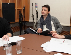 Cornelius Obonya, Michael Rotschopf und Johannes Silberschneider