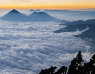 Vulkankette Guatemala