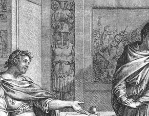 Pietro Metastasio, Archivbild (Ausschnitt) "La Clemenza di Tito"