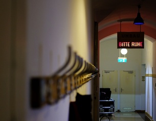 Bühnenaufgang des Wiener Burgtheaters 